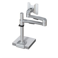 Hold Monitor Arm 15 - 1×14 kg, bord &lt; 31 mm, silver